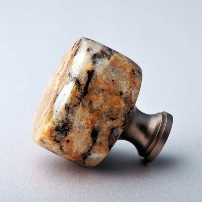 Santa Cecilia (Granite knobs and handles for Drawer kitchen cabinet doors)